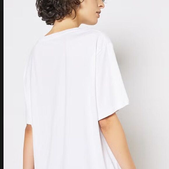 Charlie Holiday Anthropologie Love Revolution boyfriend Tee size 4 NWT - Picture 3 of 14